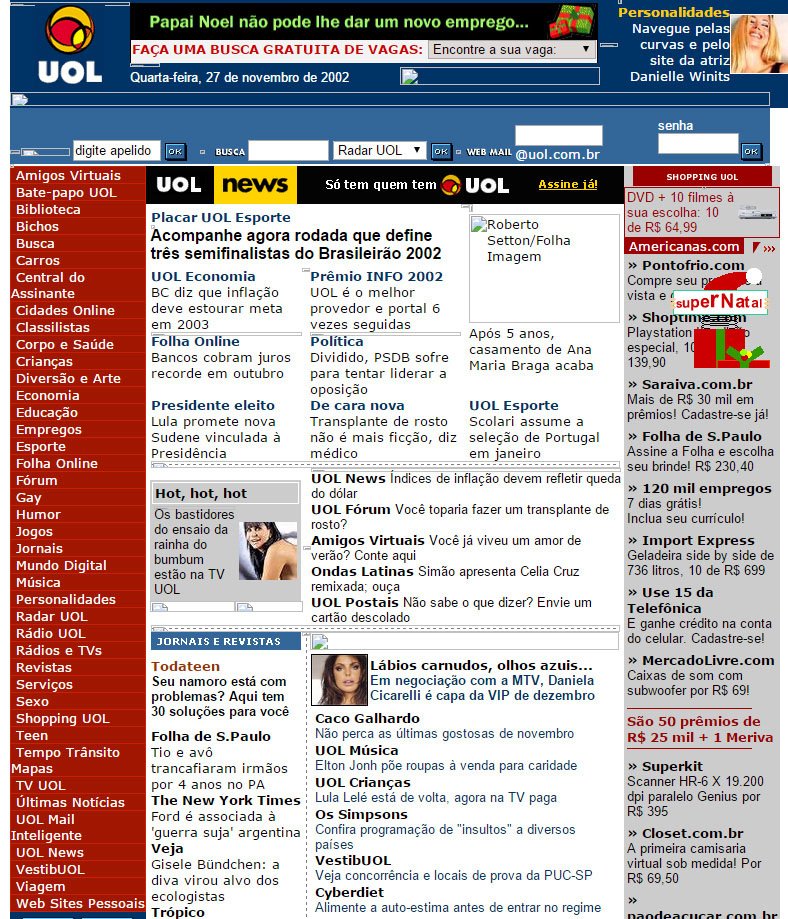 Antes e Depois - uol-Aquilas Web - Aquilas Web - Marketing Digital